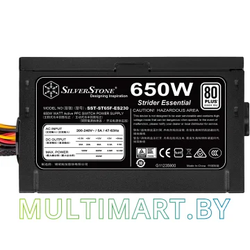 Блок питания SilverStone SST-ST65F-ES230 650W картинка 7
